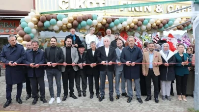 Çikot Fırın & Cafe Hizmete Açıldı: Açılışa Yoğun Katılım