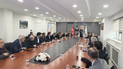 Artvin'de Sanayi ve Teknoloji İş Birliği Kurulu Toplantısı Gerçekleşti