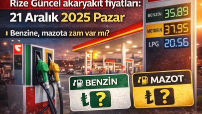 Güncel akaryakıt fiyatları: 21 Aralık 2025 Pazar benzine, mazota zam var mı?