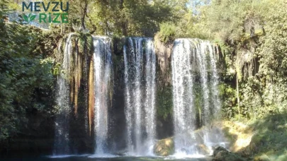 Antalya'nın Gözdesi | Düden Şelalesi Yıl Boyu Ziyaretçilerini Bekliyor
