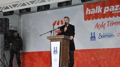 Erzurum'da Halk Pazarı Numune Şubesi açıldı, vatandaşlara uygun fiyatlarla alışveriş imkanı sunulacak