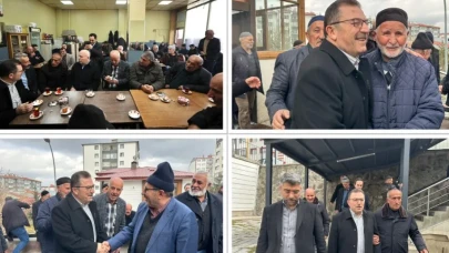 Altınok, Erzurum'da vatandaşlarla buluşarak sorunları dinledi ve çözüm planları oluşturdu