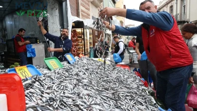Karadeniz’de Balık Fiyatları Yeniden Düştü: Tezgâhlarda Hamsi Bolluğu