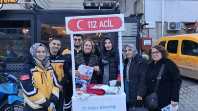 Acil Sağlık Hizmetleri Haftasında 112 Standına Ziyaret