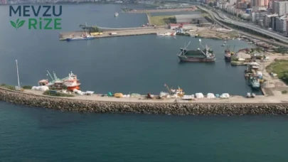 Rize Limanı, 11 ayda 176 gemi ağırladı