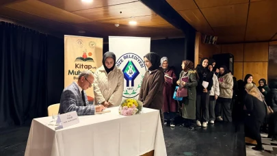 Rize'de Okur-Yazar Buluşması: Sadık Yalsızuçanlar ile Vefa ve Hatıralar Konuşuldu