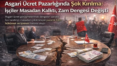 Asgari Ücret Pazarlığında Şok Kırılma: İşçiler Masadan Kalktı, Zam Dengesi Değişti