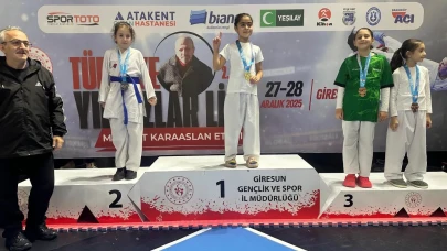 Rize Karate Takımı Giresun'da Dikkat Çeken Başarılar Elde Etti
