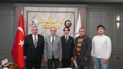 Öz Sağlık-İş Sendikası Genel Başkanı Devlet Sert’e Hayırlı Olsun Ziyaretleri Sürüyor