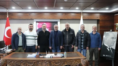 Tunceli TSO Başkanı Coşkun, Hopa TSO'yu ziyaret ederek iş birliği mesajları verdi