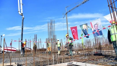 Of'ta Modern Adalet Sarayı'nın Temeli Atıldı, Hayırlara Vesile Olması Temenni Edildi
