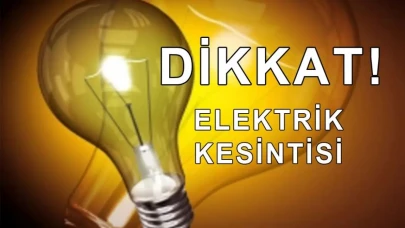 8 Aralık Pazartesi Günü Muğla'da Elektrik Kesintisi Yapılacak!