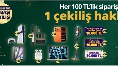 Getir Yılbaşı Çekilişi 2026: iPhone 17 Pro ve PlayStation 5 Pro Kazanma Şansı