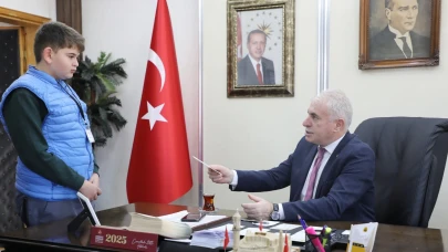 Engelliler Günü'nde Öğrenci Başkanlık Görevini Üstlendi