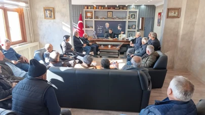 İspir'deki muhtarlar, belediye başkanıyla hizmet planlarını ele aldı