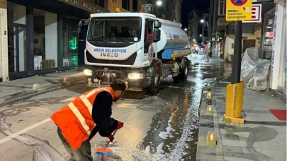Arsin Belediyesi’nden Temiz Çevre İçin Yoğun Mesai