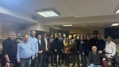 Akçaabat Belediye Başkanı Ekim, İstanbul'daki hemşehrileriyle projeleri ve yatırımları görüştü