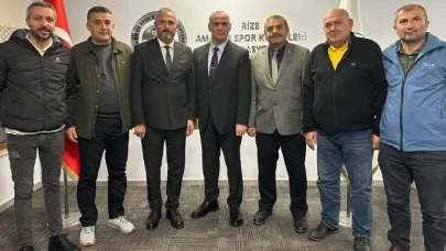 Anahtar Parti’den Rize ASKF’ye Ziyaret