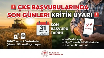 Hâlâ Yaptırmadıysanız Acele Edin! ÇKS İçin Geri Sayım Başladı