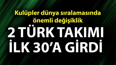 Türk Takımları Global Sıralamada İlk 30’a Girmeyi Başardı!