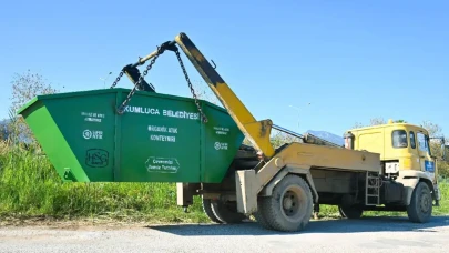 Kumluca'da Sebze, Meyve ve Sanayi Atıkları İçin 6 Yeni Atık Konteyneri Kuruldu