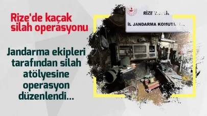 Rize’de Kaçak Silah Operasyonu: İki Şüpheli Gözaltına Alındı