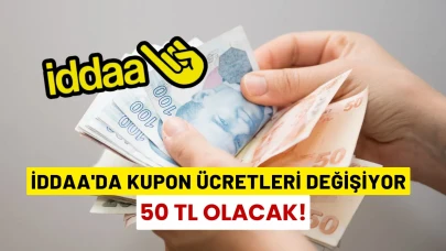 İddaa'da Kupon Ücretleri Değişiyor!