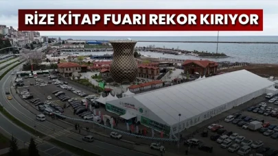 Rize Kitap Fuarı Rekor Kırıyor: Bir Haftada 110 Bin Ziyaretçi!