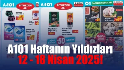 A101'de 12 Nisan - 18 Nisan Tarihleri Arasında Hangi Ürünler Fırsatla Satışta?
