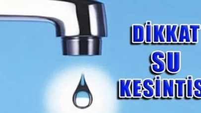 Rize’de 9 Mahallede Su Kesintisi