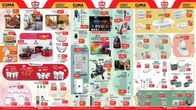 BİM'de 25 Nisan'da Teknoloji Şöleni: 125 cc Motor ve 4K TV Satışta!