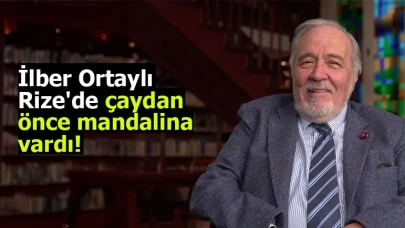 İlber Ortaylı: Rize'de çaydan önce mandalina vardı