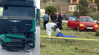 Trabzon plakalı TIR ile otomobil çarpıştı; aynı aileden 4 ölü, 1 ağır yaralı