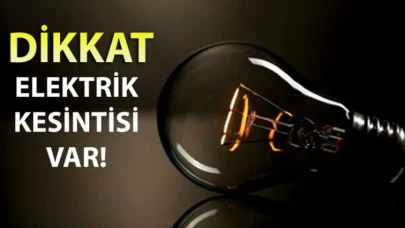 Aydın'da enerji kesintisi