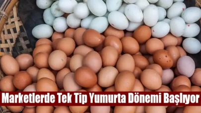 Marketlerde Tek Tip Yumurta Dönemi Başlıyor