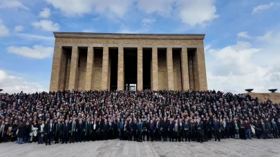 Türkiye Barolar Birliği Ata'nın huzurunda