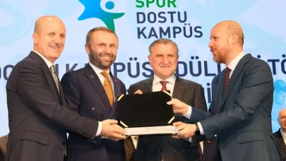 Recep Tayyip Erdoğan Üniversitesi'nde Spor Dostu Kampüs Projesi Ödül Töreni yapıldı