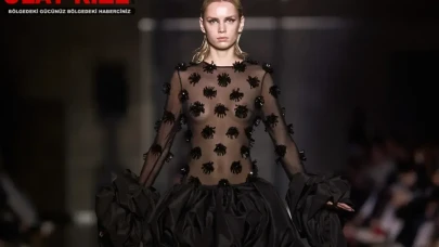 Baku Fashion Week'te siyah tonlarla zarafet ve el işçiliği buluştu