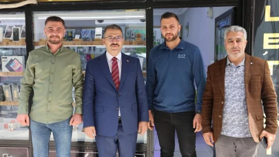 Vali Ercan Turan’dan Esnaf ve Vatandaşlara Ziyaret
