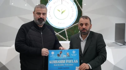 Çaykur Rizespor Kulüp Başkanı İbrahim Turgut’tan Türkiye Diyanet Vakfı’na kurban bağışı