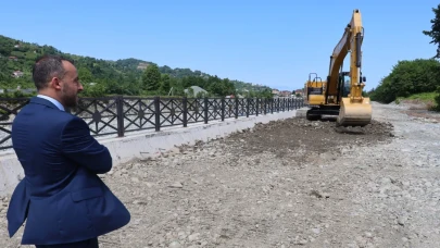 Cezaevi Yolu Güzergahında Yol Altyapı Çalışmaları Sürüyor...