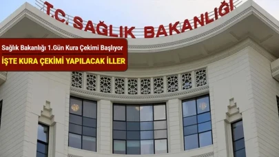Sağlık Bakanlığı sürekli işçi alımı 1.gün kura çekimi başlıyor: İşte ilk gün kura çekimi yapılacak iller 2025