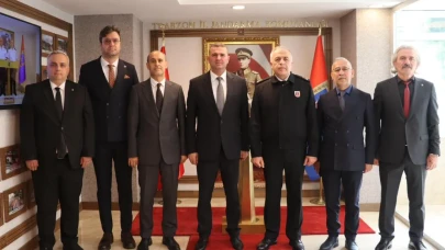 MHP Trabzon İl Başkanlığı’ndan Jandarma Komutanlığına Ziyaret