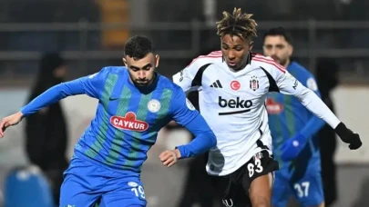 Çaykur Rizespor, Beşiktaş'a konuk oluyor: Mücadele saat 19.00'da Tüpraş Stadı'nda!