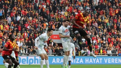 Göztepe, Rize'de dağıldı: Avrupa hayali bitti