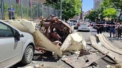 Bağcılar'da fabrikada buhar kazanı patladı