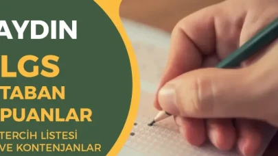 2025 Aydın LGS Taban Puanları ve Yüzdelik Dilimleri