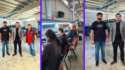 Kars TSO Başkanı Kadir Bozan, FOR-TİS Ayakkabı ve Deri Sanayi Kars Şubesini Ziyaret Etti