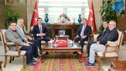 Erzincan Valisi Hamza Aydoğdu’dan Bitlis Valisi Ahmet Karakaya’ya Ziyaret