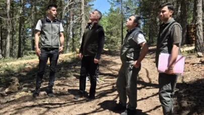 Erzurum Orman Bölge Müdürü Serkan Karakurt, Refahiye Orman İşletme Müdürlüğünü Ziyaret Etti